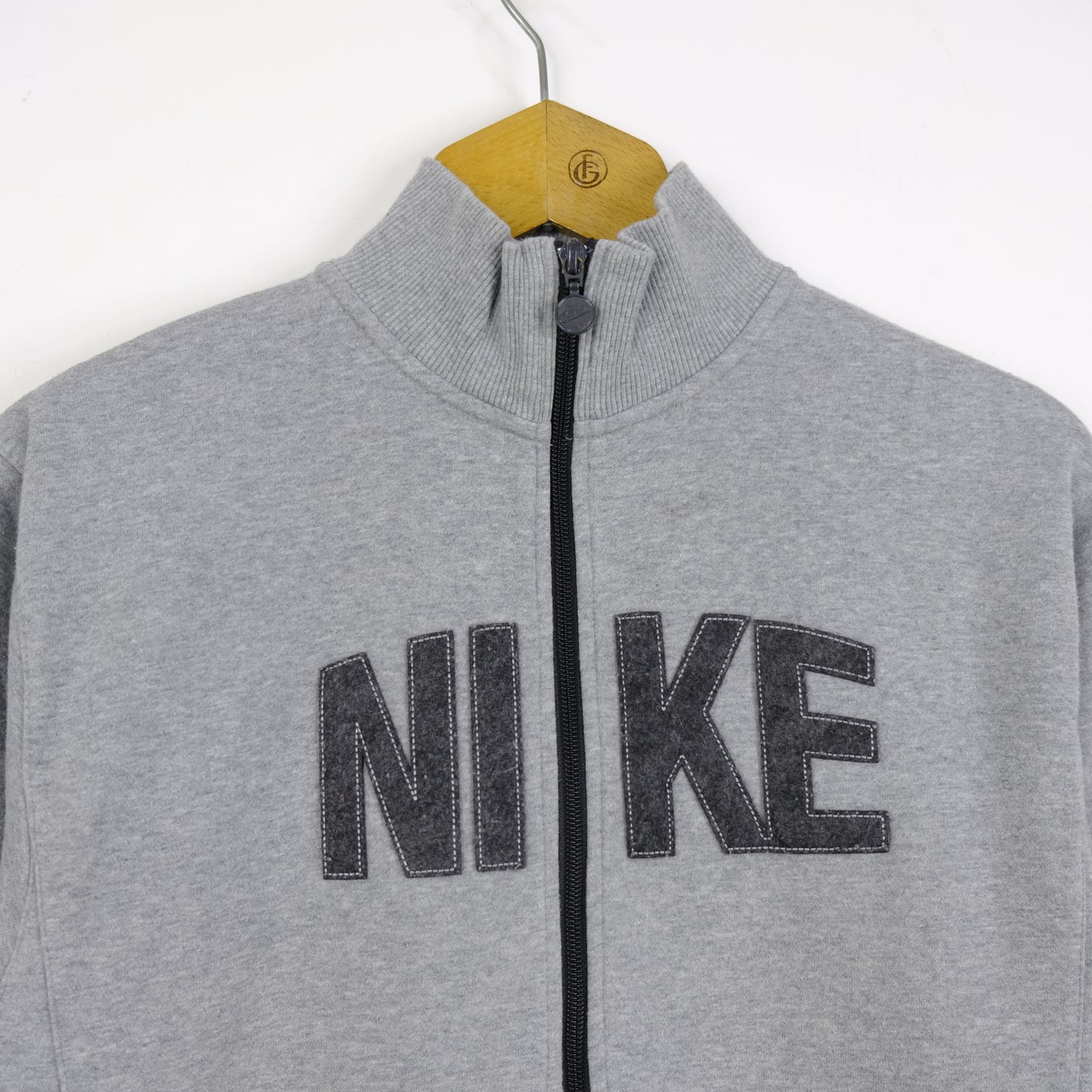 Nike Felpa Big Logo Zip Intera Taglia 14 Anni