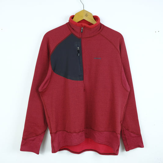 Patagonia Pile Mezza zip Taglia L