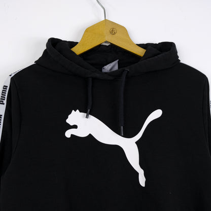 Puma Felpa Crop Big Logo Nero Taglia S