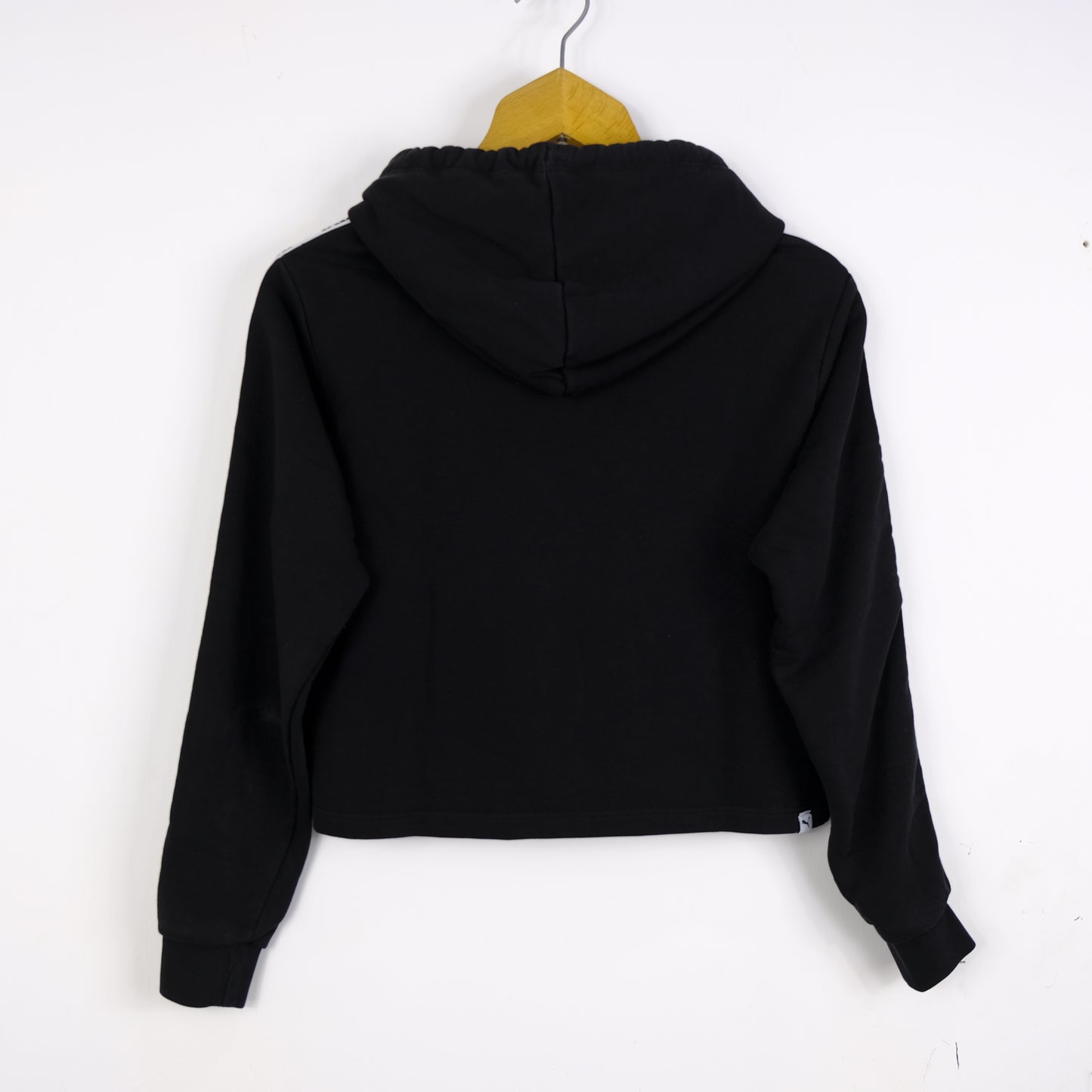 Puma Felpa Crop Big Logo Nero Taglia S