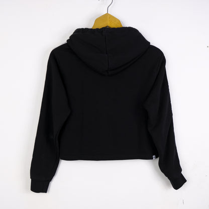 Puma Felpa Crop Big Logo Nero Taglia S