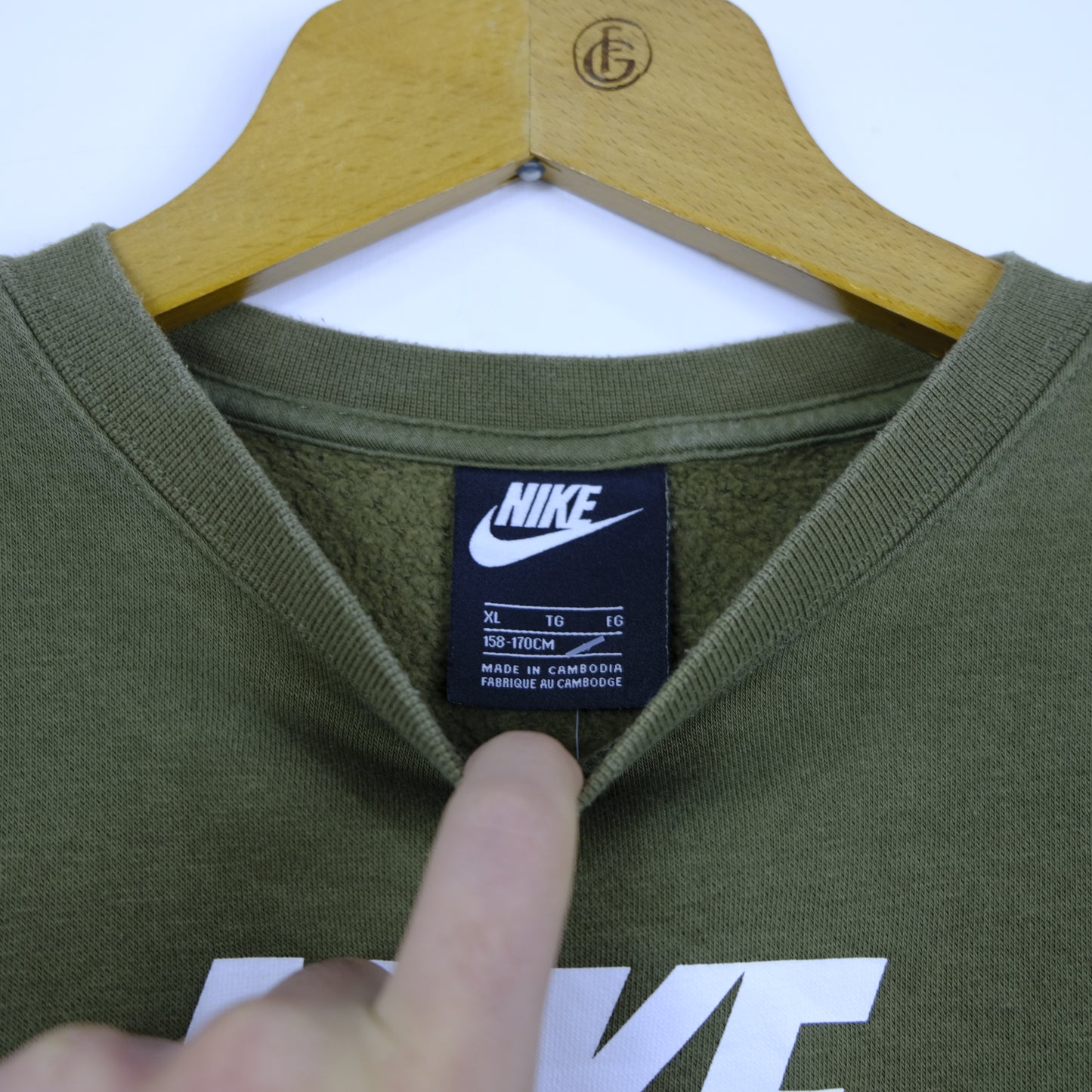 Nike Felpa Pullover Girocollo Taglia S