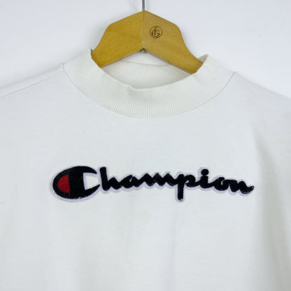 Champion Felpa Crop Big Logo Taglia L