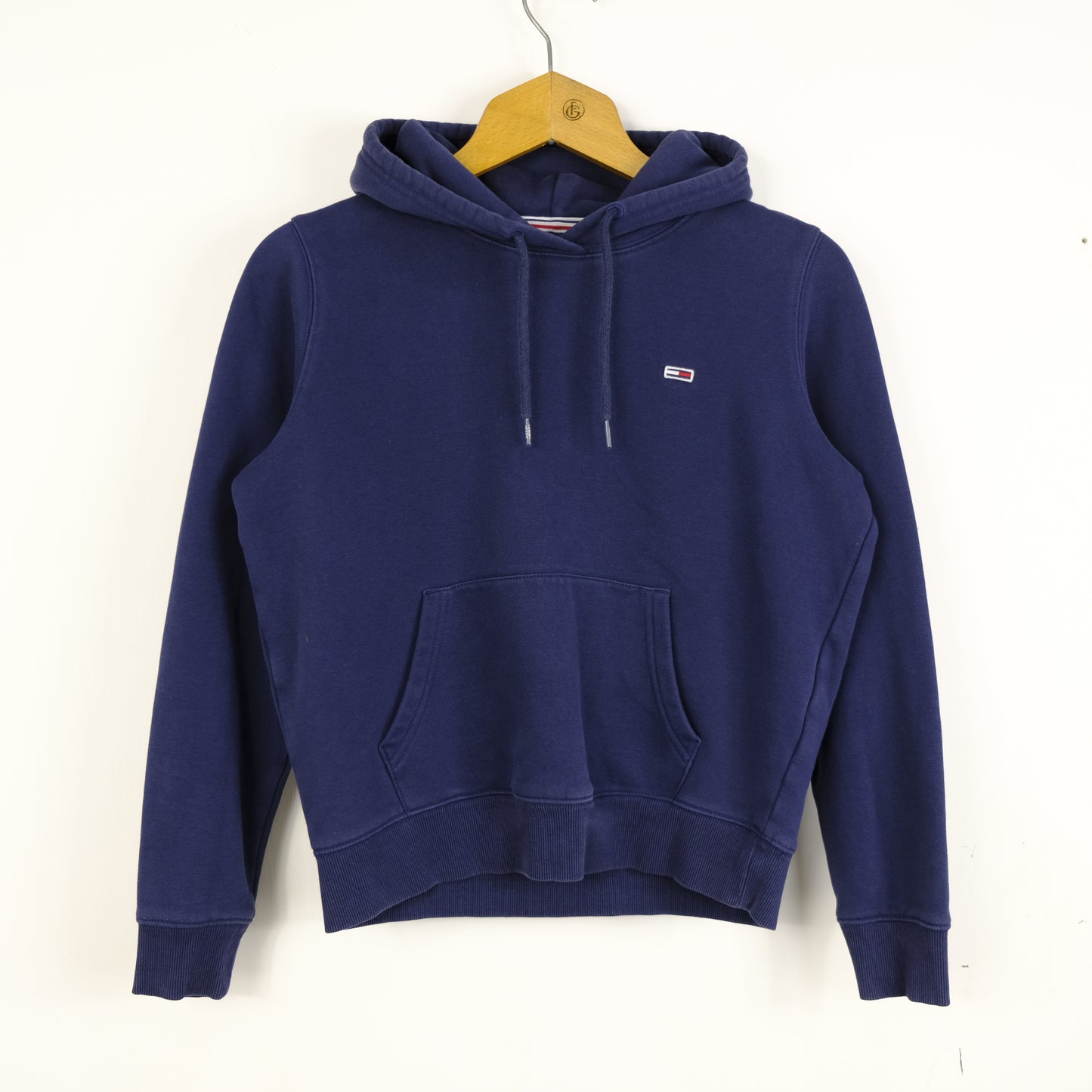 Tommy Jeans Felpa con Cappuccio Taglia XS Blu