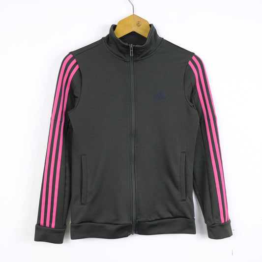 Adidas Felpa Zip Intera Taglia S