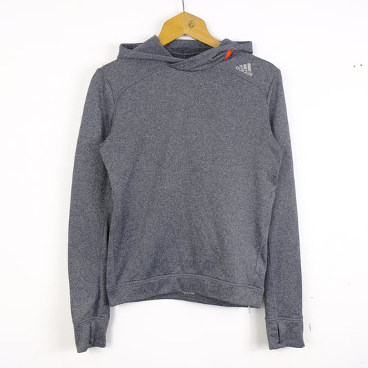 Adidas Felpa con Cappuccio Taglia XS