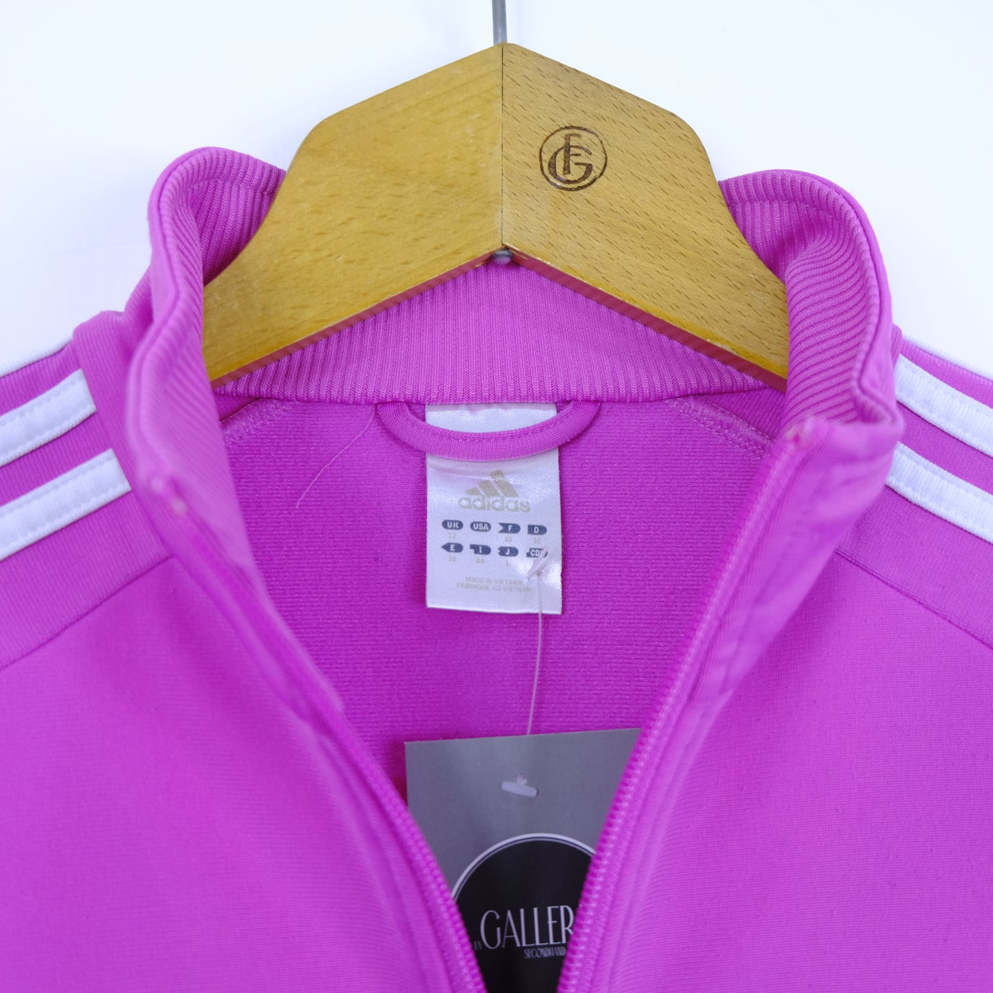Felpa Adidas Zip Intera Taglia 44 Ita