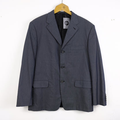 Prada Giacca Classica Grigio Uomo Taglia M