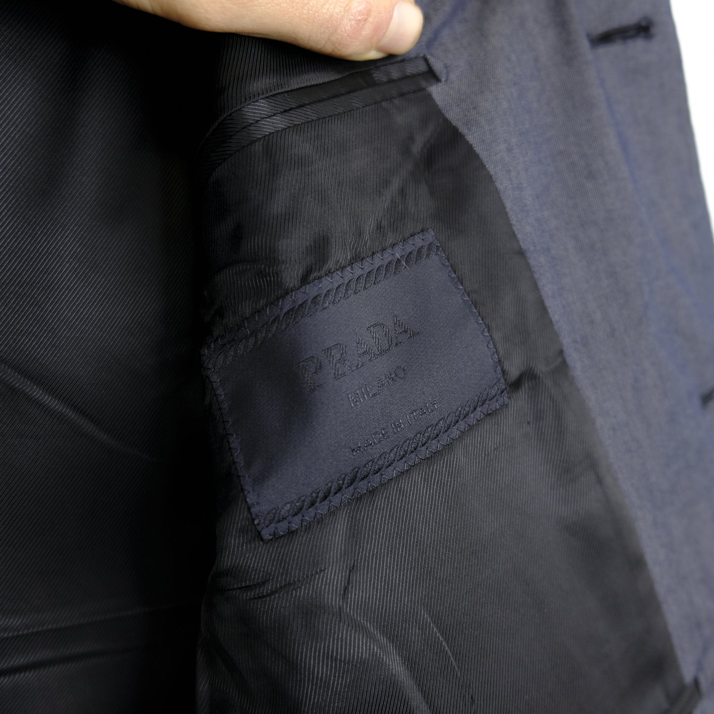 Prada Giacca Classica Grigio Uomo Taglia M