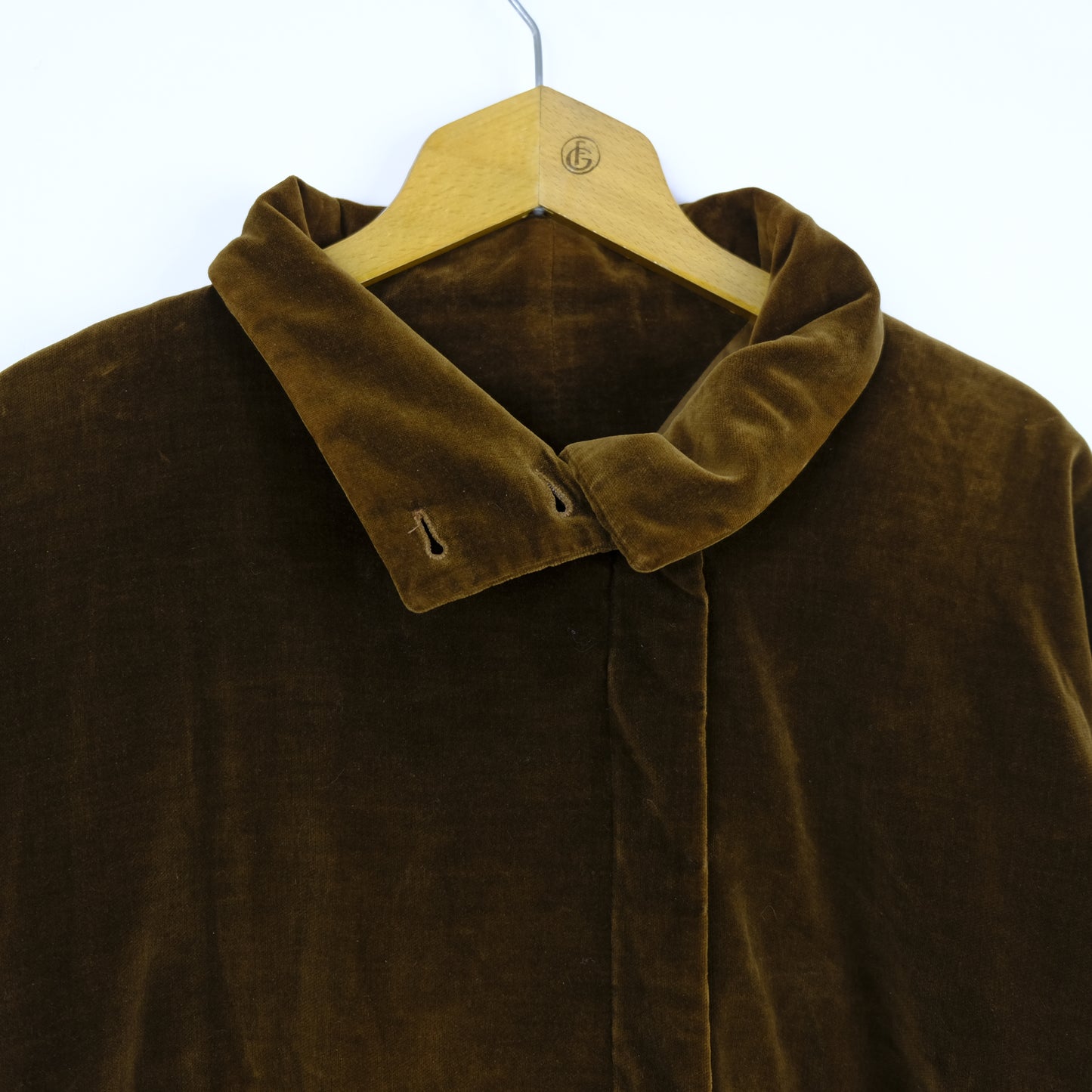 Pelle Renna Giacca Vintage Taglia 42 Marrone