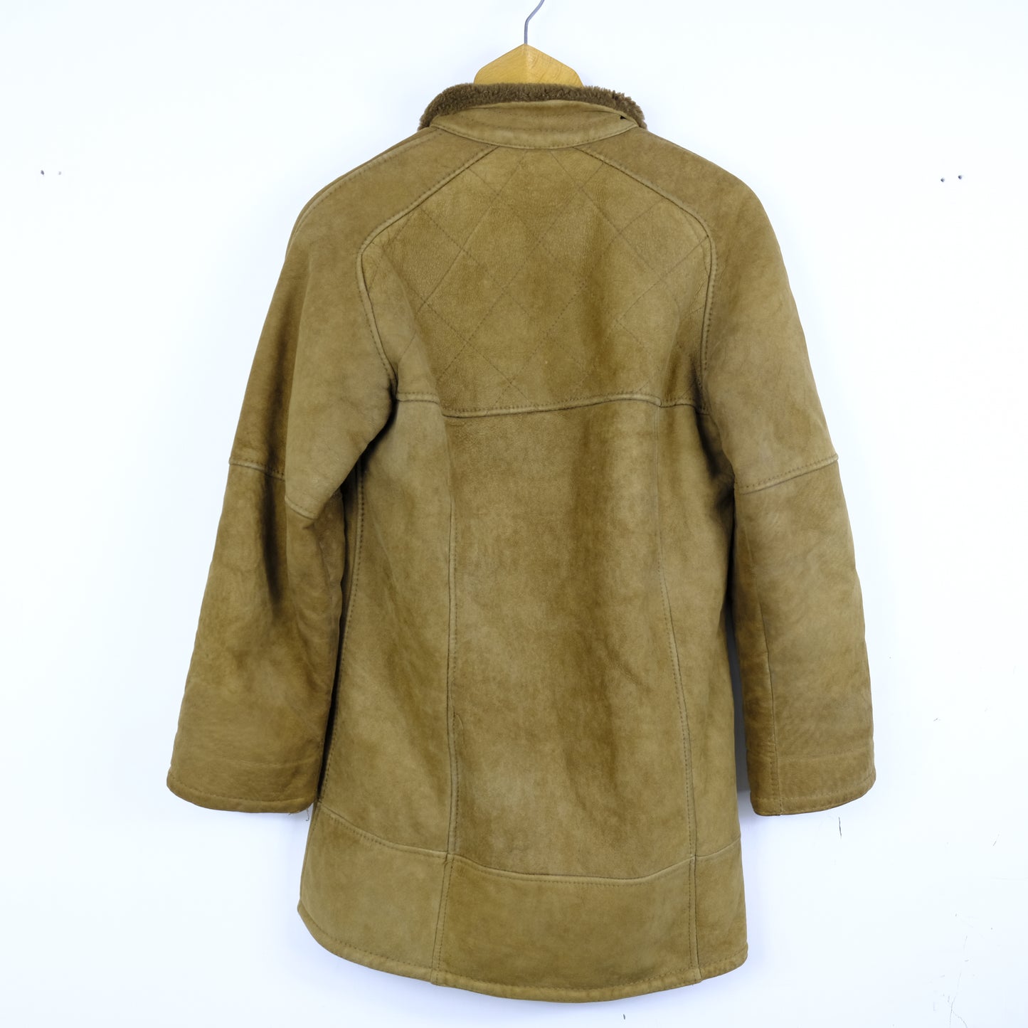 Montone Giacca Vintage Taglia M Marrone