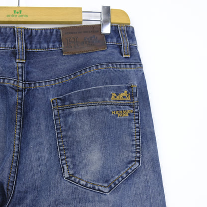 Hermes Jeans Uomo Taglia 35 Cotone Blu