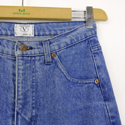 Valentino Jeans Taglia 30 Cotone Blu