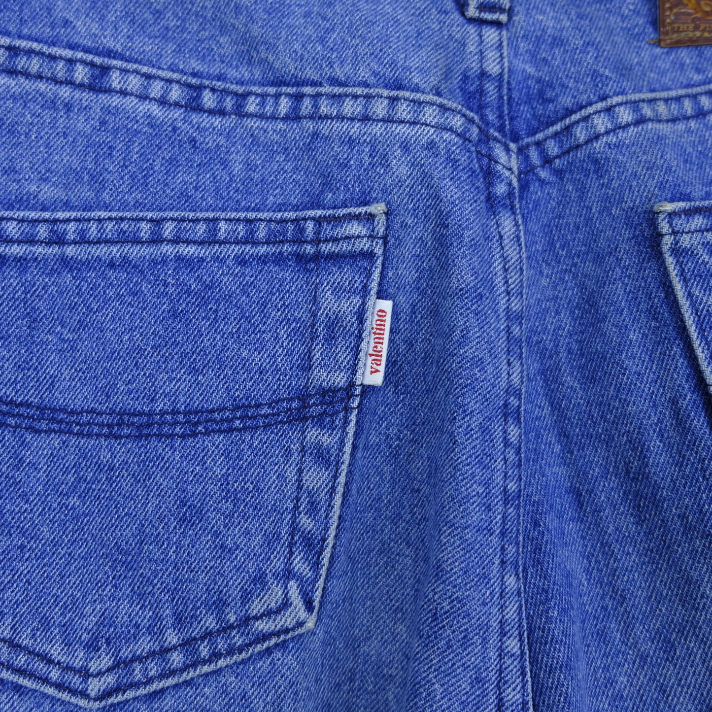 Valentino Jeans Taglia 30 Cotone Blu