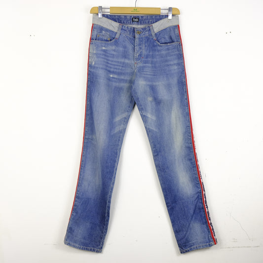 Dolce & Gabbana Jeans Taglia 44 Cotone Blu