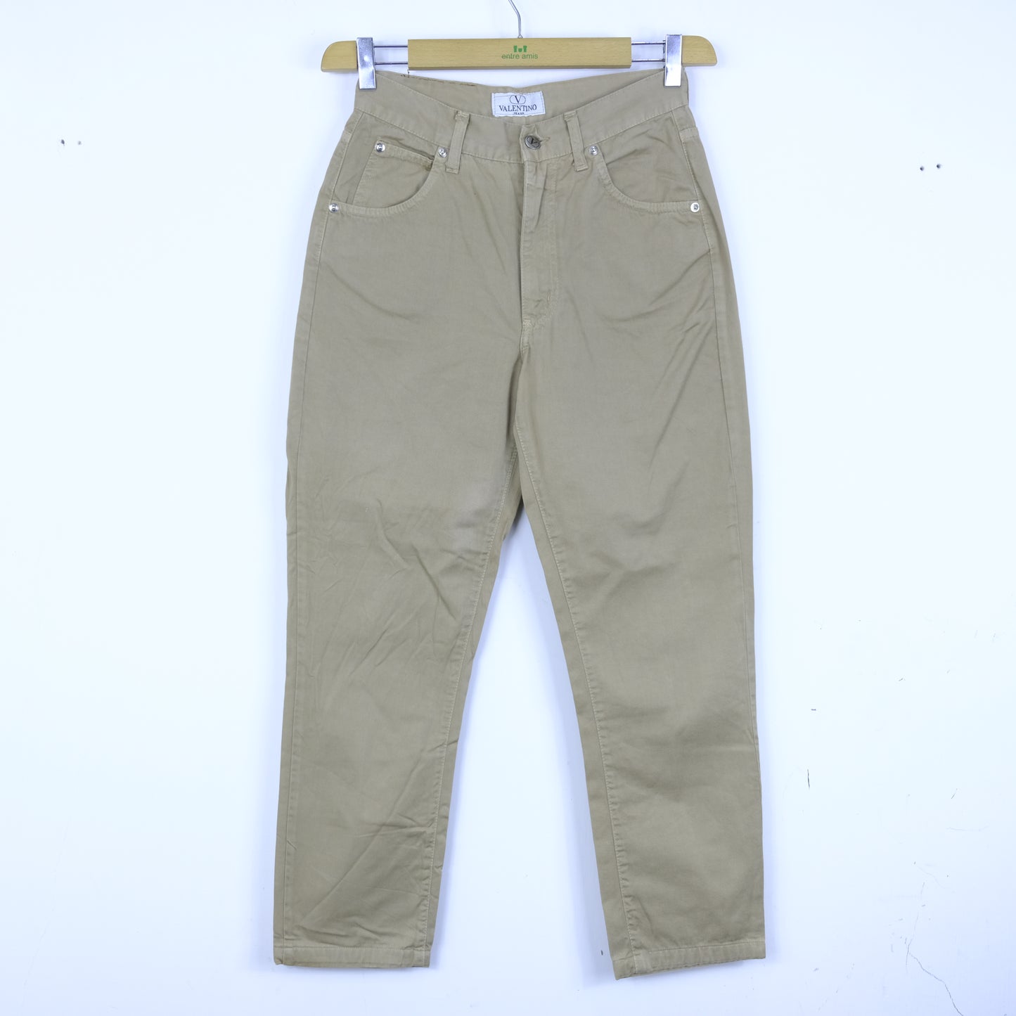 Valentino Jeans Taglia 29 Cotone Beige