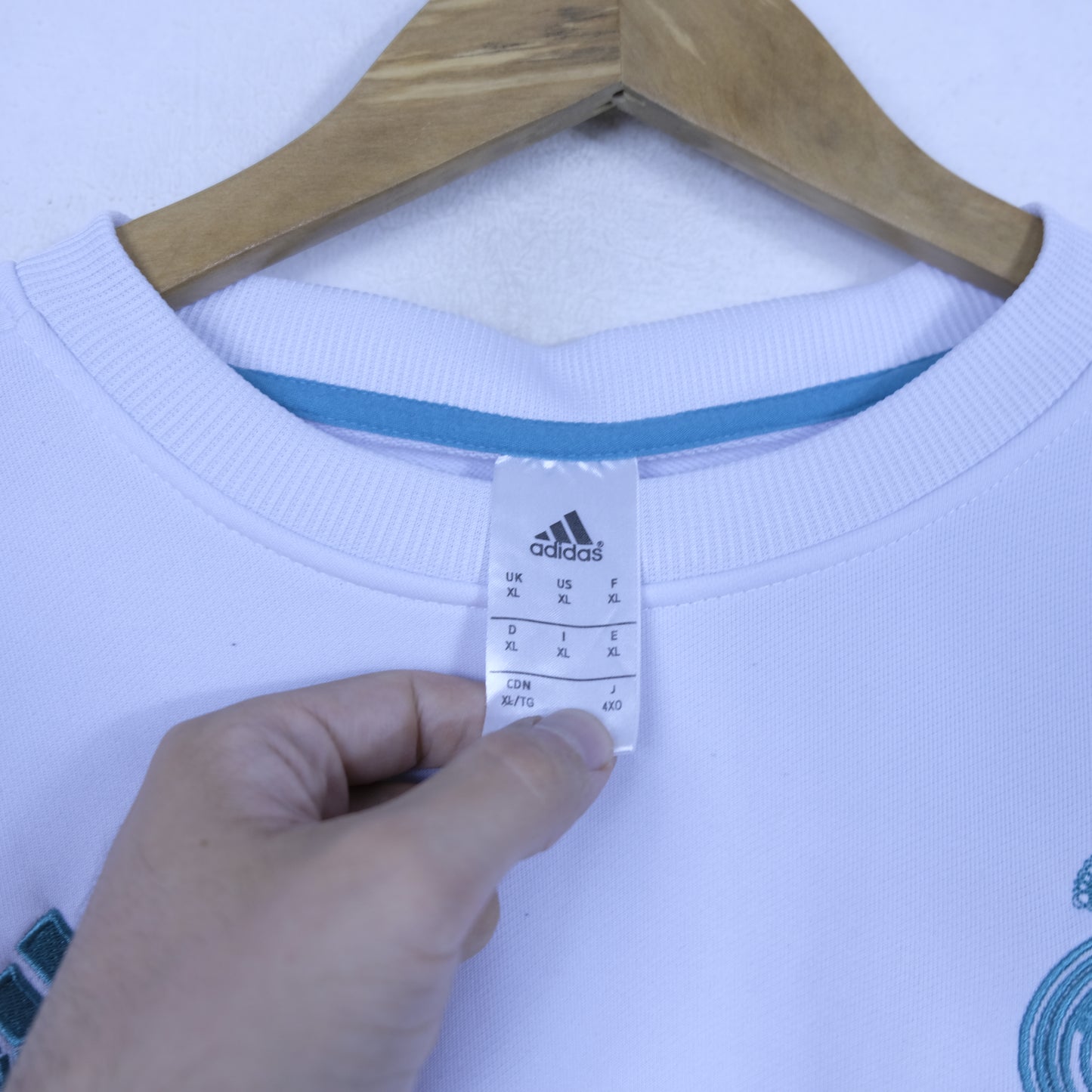 Felpa Adidas x Real Madrid Taglia XL