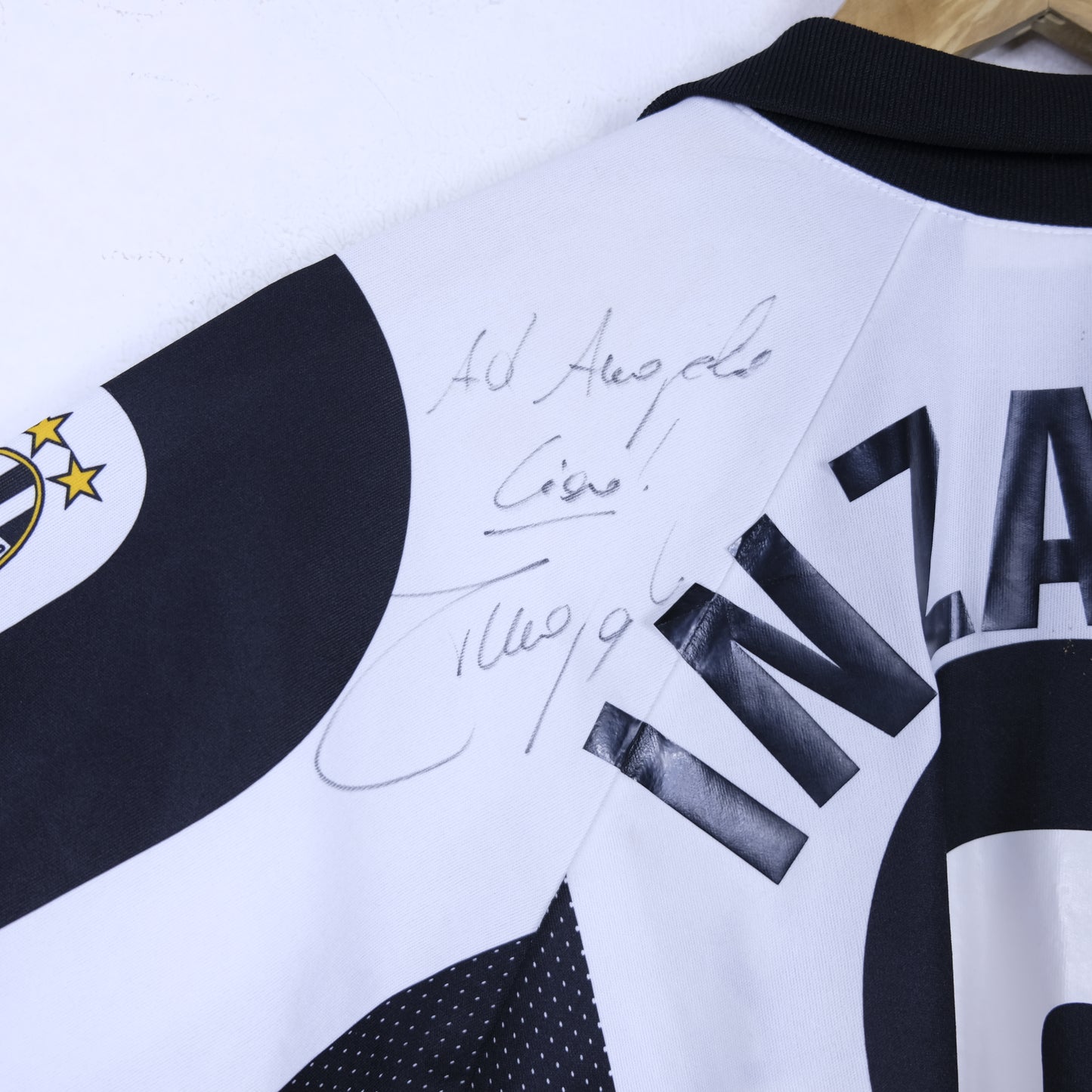 Maglia Replica Juventus Taglia L Autografata Pippo Inzaghi